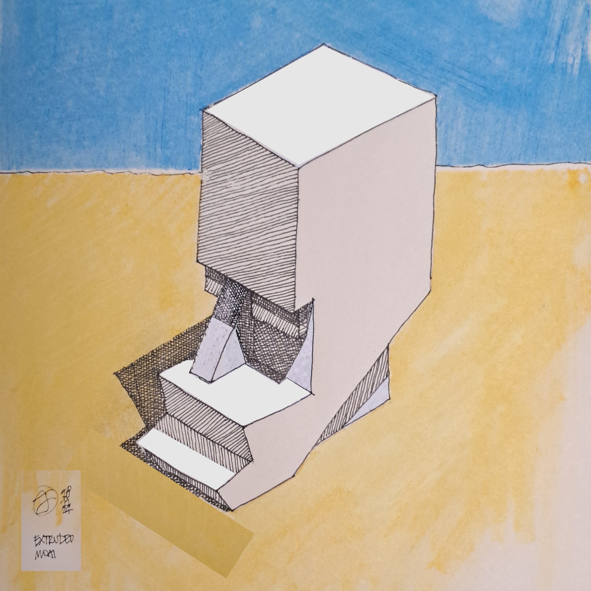 Extruded Moai